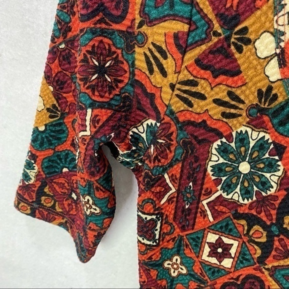 LuLaRoe Floral Print A-Line Dress - Picture 7 of 10